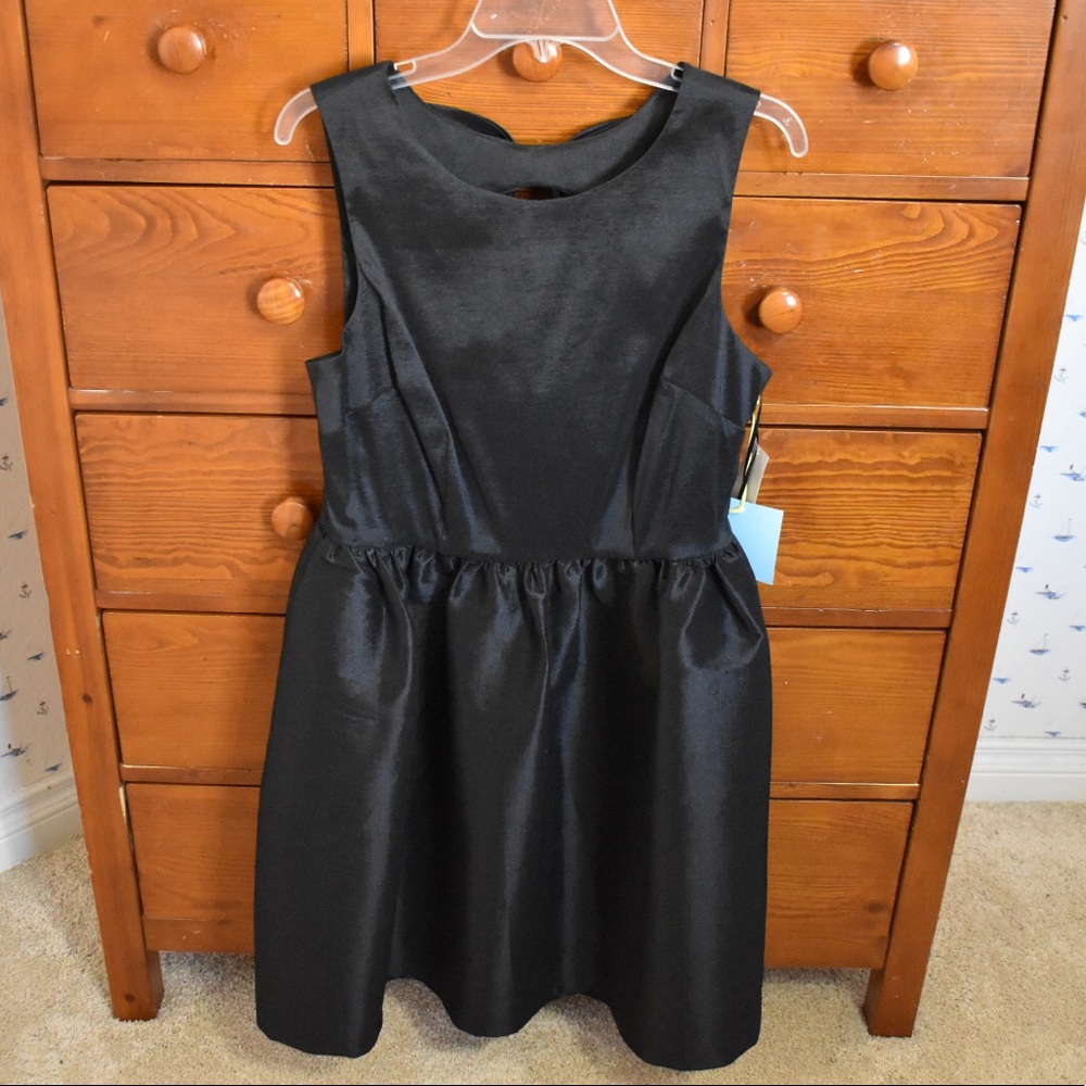 CeCe Black Dress with Bow
